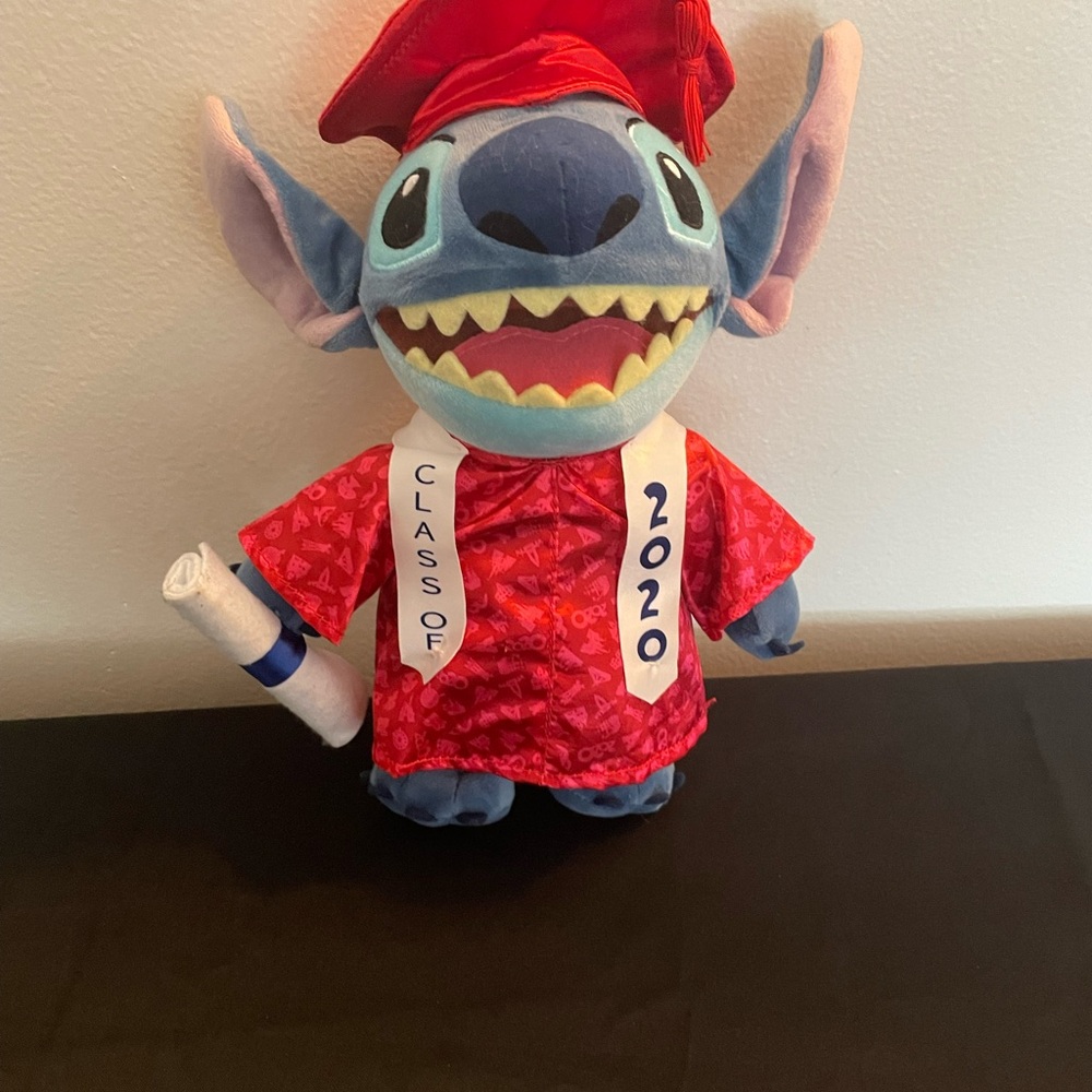 Disney Parks Stitch Plush Class Of 2020 Collectible Plush‎